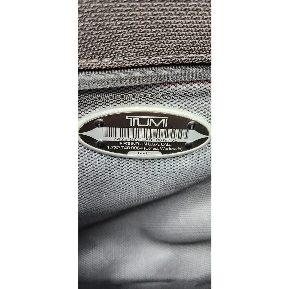 TUMI‎ Flip Flap Business Bag Briefcase Black Business Design No Shoulder Strap